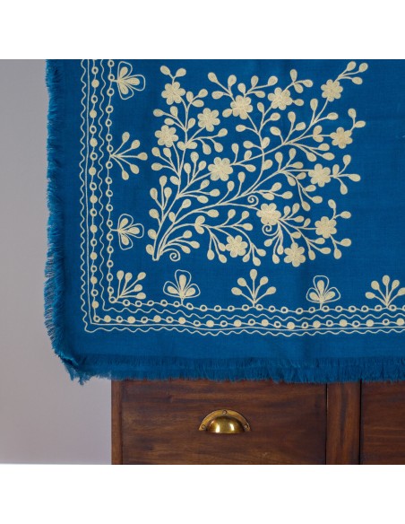 Mantón PLC104 Azul.