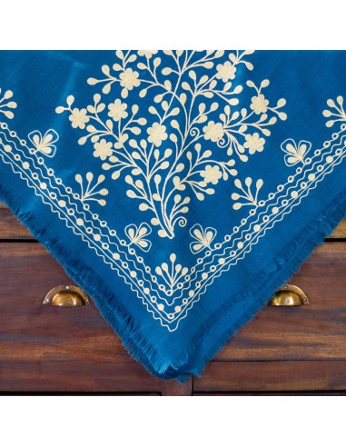 Mantón PLC104 Azul.