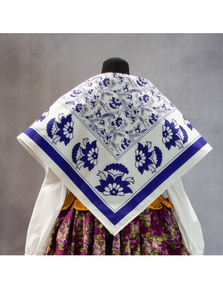 Pañuelo Sandia Azul.