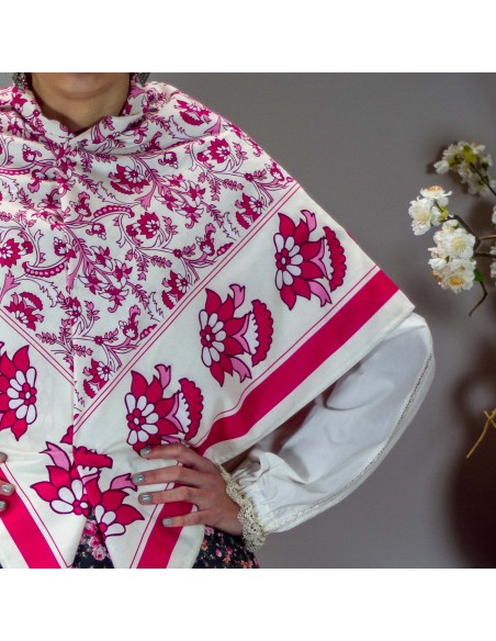 Pañuelo Sandia Fucsia.