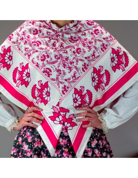 Pañuelo Sandia Fucsia.