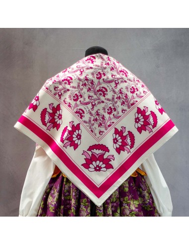 Pañuelo Sandia Fucsia.