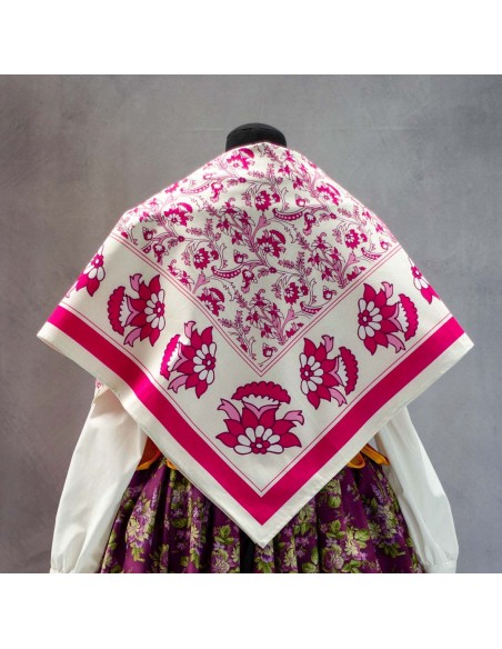 Pañuelo Sandia Fucsia.
