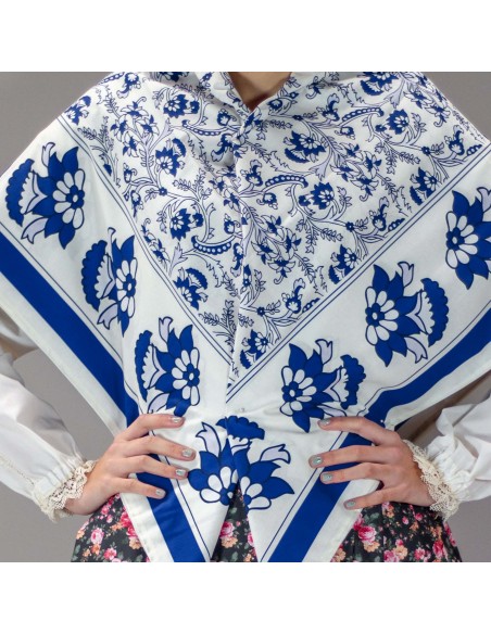 Pañuelo Sandia Azul.