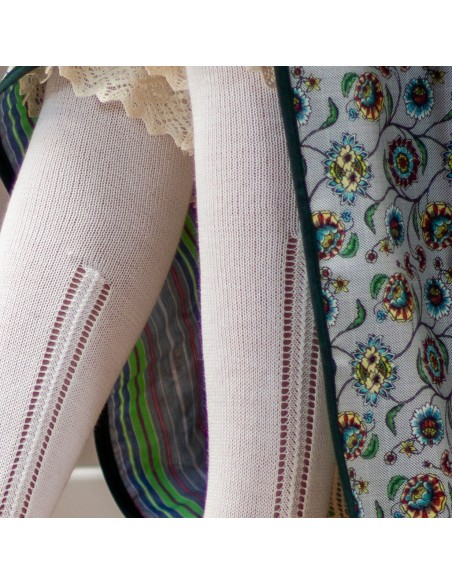 Calcetin Unisex Ac 83 Blanco.