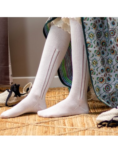 Calcetin Unisex Ac 83 Blanco.