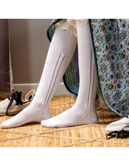 Calcetin Unisex Ac 83 Blanco.