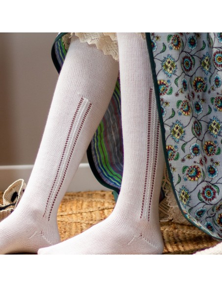 Calcetin Unisex Ac 83 Blanco.