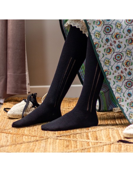 Calcetin Unisex Ac 83 Negro.