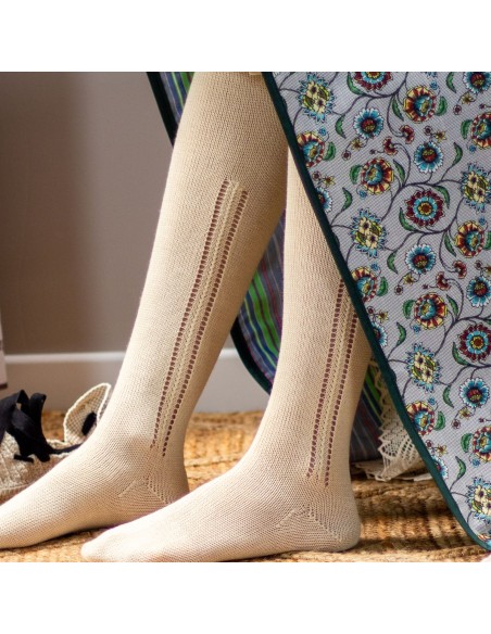 Calcetin Unisex Ac 83 Crudo.