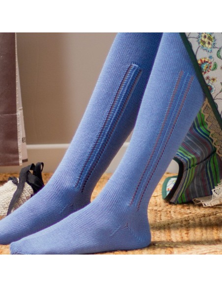 Calcetin Unisex Ac 83 Azul.