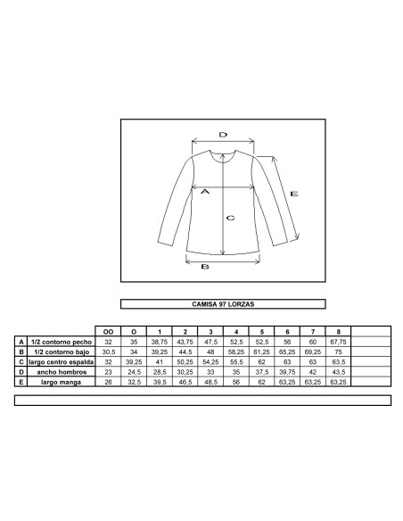 Camisa lorzas señora blanca.