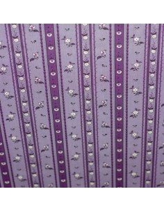 Tela estampada rayas ( 25 cms )