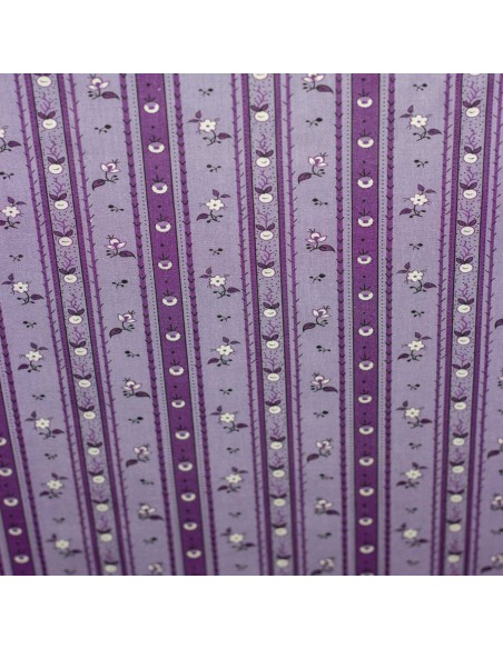 Tela estampada rayas ( 25 cms )