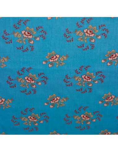 Tela estampada ramos ( 25 cms )