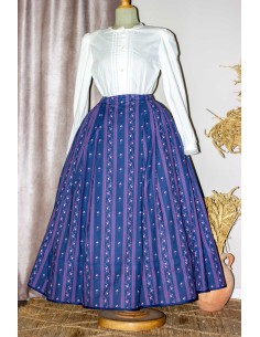 Tela estampada Azul ( 25 cms ) 2