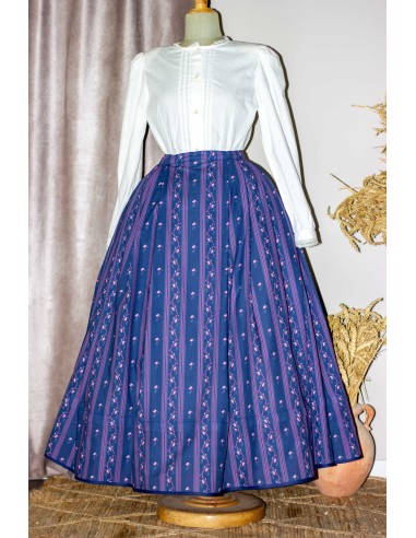 Tela estampada Azul ( 25 cms )