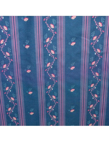 Tela estampada Azul ( 25 cms )