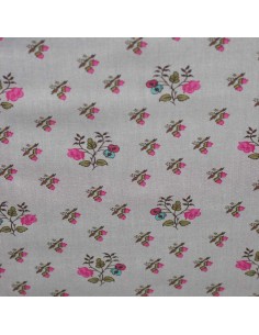 Tela estampada Gris ( 25 cms )