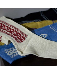 Calcetín hombre intarsia.