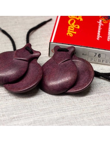 Castañuela madera Purpura