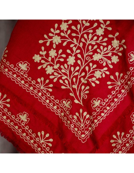 Mantón PLC104 Granate.