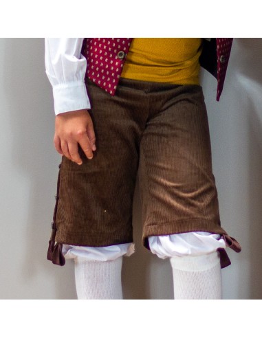 Pantalón pana marrón.