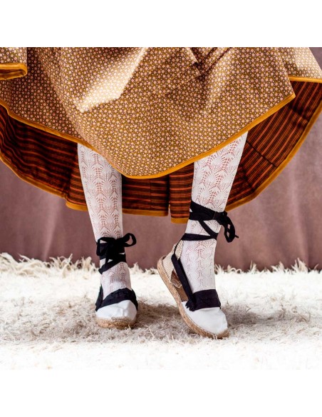 Panty BLANCO La Flor de Aragón