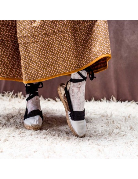 Panty BLANCO La Flor de Aragón