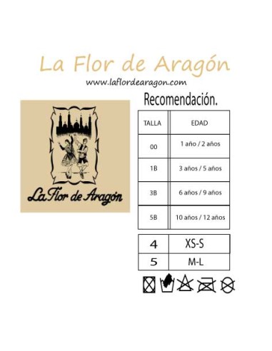 Panty CRUDO La Flor de Aragón