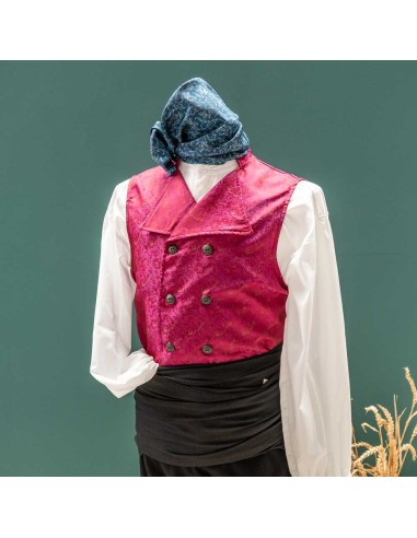 Chaleco cruzado hombre.