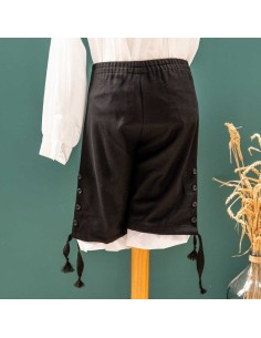 Pantalón paño negro. 2