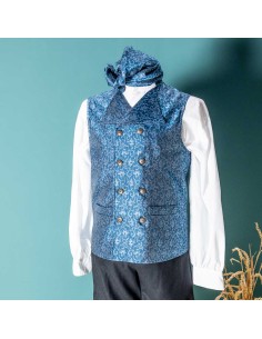 Chaleco cruzado hombre.