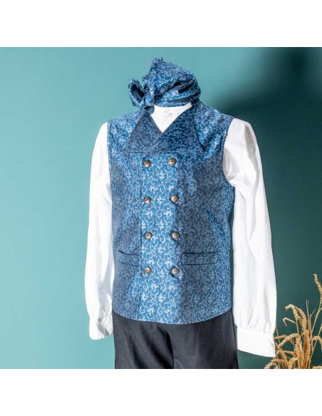 Chaleco cruzado hombre.