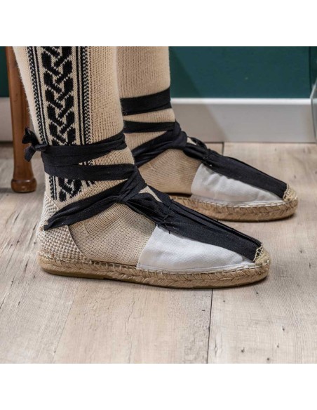 Alpargata hombre , plantilla gel.