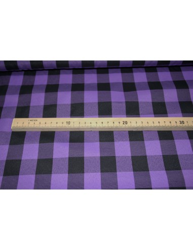 Tela cachirulo morado-negro